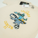 CAMISETA JUNIOR ACID CREMA