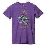 CAMISETA JUNIOR ACID MORADA
