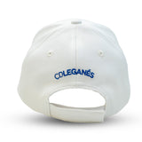 GORRA BLANCA ESCUDO COLOR ADULTO