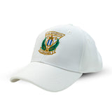 GORRA BLANCA ESCUDO COLOR ADULTO