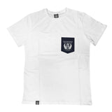NAVY POCKET T-SHIRT