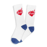 GRIMEY BLUE SOCKS