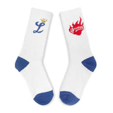 GRIMEY BLUE SOCKS