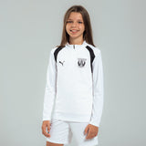 Sudadera Entreno Blanca Junior 26/27