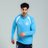 Sudadera Entreno Cuerpo Técnico Azul Celeste Adulto 26/27