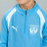 Sudadera Entreno Cuerpo Técnico Azul Celeste Junior 26/27