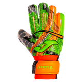 ORANGE/GREEN GOALKEEPER GLOVES