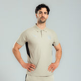 Polo Paseo Jugador Beige Adulto 26/27