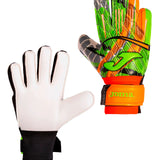 ORANGE/GREEN GOALKEEPER GLOVES