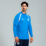 Sudadera Prepartido Jugador Azul Adulto 26/27