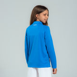 Sudadera Prepartido Jugador Azul Junior 26/27